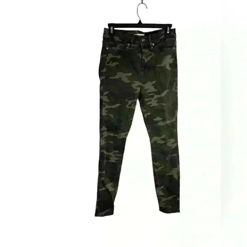 Good American Camo Good Legs Skinny Jeans Size 4/27 - Picture 2 of 10
